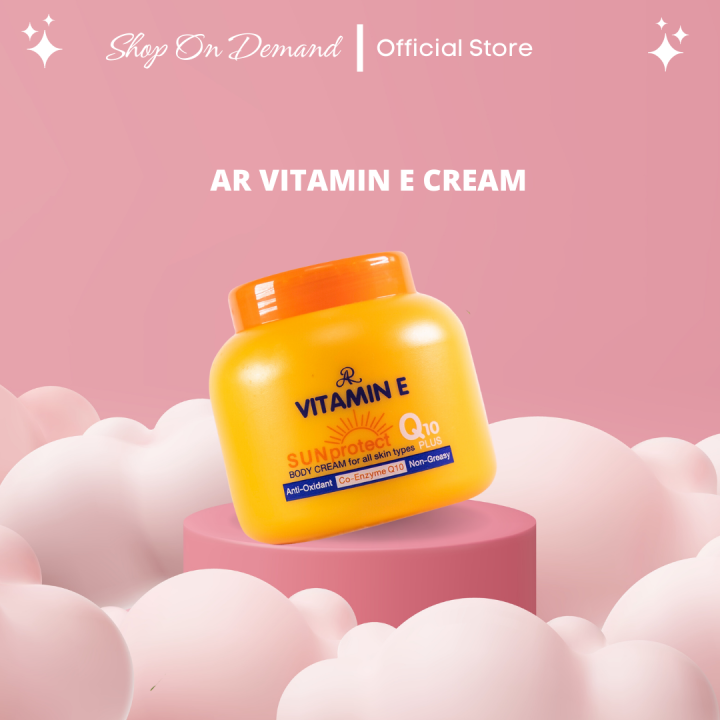 Original Ar Vitamin E Sunprotect Q10 Plus Body Cream Ar Vitamin E