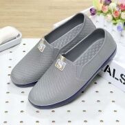 Giày Bốt Cao Su Đi Mưa Không Thấm Nước Chống Trượt Cho Nam