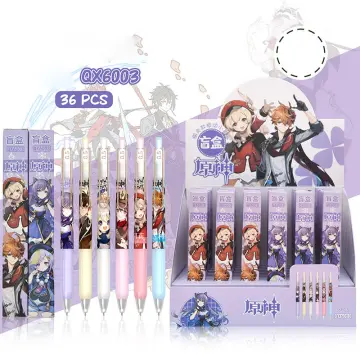 8 Styles Genshin Impact Sword Cosplay Anime Gel Pen - China Anime Pen,  Anime Ballpoint Pen