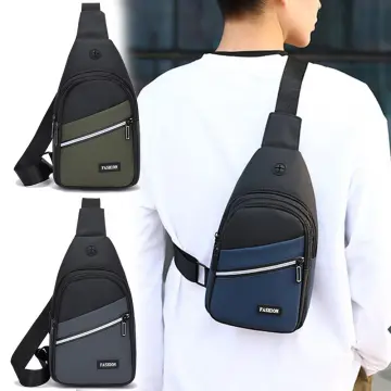 Single strap rucksack on sale mens