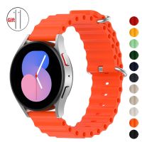 【CC】 for watch 4/5/pro/classic Silicone correa 20mm/22mm Sport huawei/Amazfit GTS/GTR 4 Band