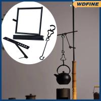 WDFINE ที่แขวนกาน้ำชากาต้มน้ำตั้งแคมป์สำหรับเดินป่าสวนปิกนิก