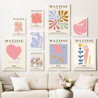 บทคัดย่อ Matisse Girl Body Pigeon Coral พิมพ์ Wall Art ภาพวาดผ้าใบ Living Room Decor 0712