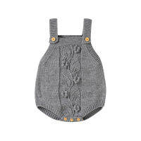 Baby Bodysuits Sleeveless Solid Knitted Newborn Boys Girls Onesie Tops Casual Outerwear Toddler Infantil Jumpsuits Clothes 0-18m