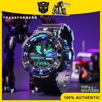 ของแท้ 100% Transformers นาฬิกาอิเล็กทรอนิกส์ เด็กผู้หญิง นาฬิกากันน้ำ แบรนด์แท้ ทนต่อการขีดข่วน ฟังก์ชั่นส่องสว่าง นาฬิกาผู้ชายKids Watch นาผฬ8981