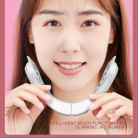 เครื่องกระชับสัดส่วนใบหน้าความงาม Red Blue Light กระชับผิวยกกระชับ Microcurrent Face Massager