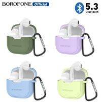 Borofone BW29ชุดหูฟัง True หูฟังไร้สายบลูทูธ5.3,หูฟังกีฬาพร้อมไมโครโฟนสำหรับ Ios Xiaomi Huawei Vivo Oppo แอนดรอยด์สมาร์ทโฟนทุกรุ่นมาพร้อมที่ครอบหูฟังฟรี