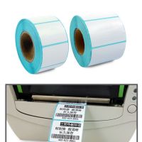 700pcs/Roll 3020 4020 4030 5030 6040mm Adhesive Thermal Label Sticker Paper Waterproof Supermarket Blank Label Direct Prin Stickers Labels