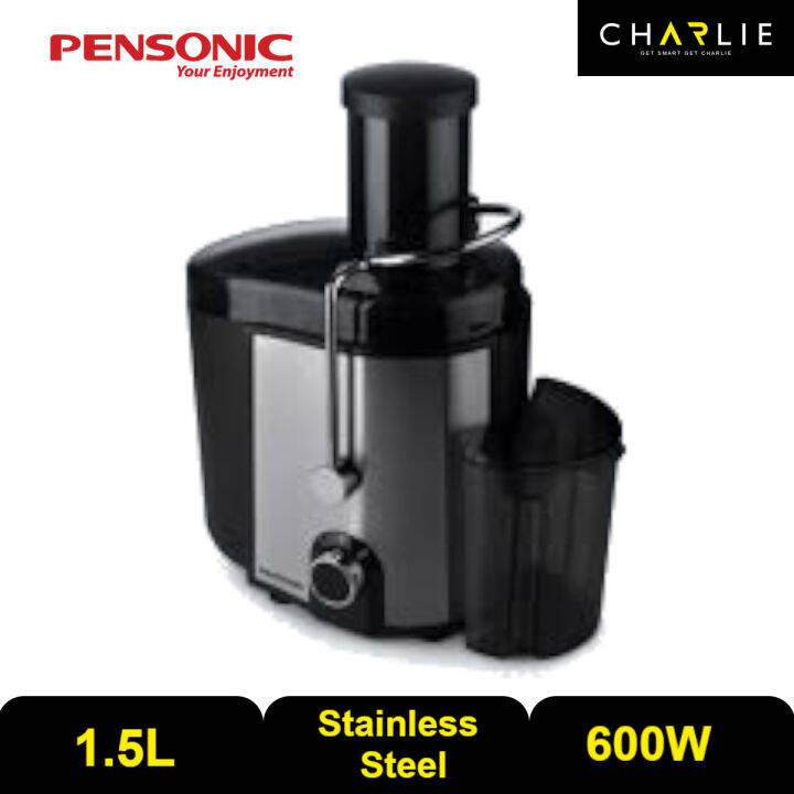 PENSONIC PJ6900S 600W STAINLESS STEEL JUICE EXTRACTOR Lazada