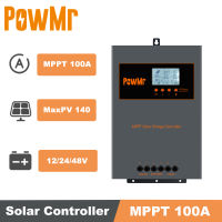 ERTU เครื่องควบคุมการชาร์จควบคุมการชาร์จพลังงานแสงอาทิตย์100A MPPT 12V 24V 48V พีวีสูงสุด140V เหมาะสำหรับแบตเตอรี่เจลที่มีน้ำท่วมขายดี