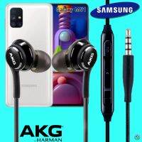 หูฟัง สมอลทอล์ค Samsung แท้ 3.5 mm Aux In-Ear ซัมซุง Galaxy M51 และทุกรุ่น อินเอียร์ สายผ้าถัก เสียงดี เบสหนัก เล่น-หยุด-เลื่อนเพลง ปรับระดับเสียง