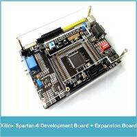 FPGA Xilinx Spartan-6 XC6SLX9 บอร์ดพัฒนา Spartan6 Core Board + บอร์ดขยายอุปกรณ์ต่อพ่วง + โมดูล AD DA + อะแดปเตอร์ไฟฟ้า