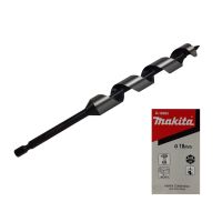 MAKITA รหัส D-16053 ดอกเจาะไม้ Auger 18x200 mm MZ