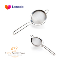 Stainless Steel Strainer dia 10 cm. 4 in. / กระชอนกรองอาหาร