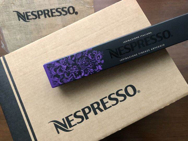 Nespresso Capsule Ispirazione Italiana : Firenze Arpeggio เนสเพรสโซ่ ...