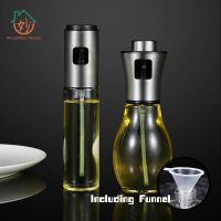 ★Ready Stock★ Portable Oil Sprayer Dispenser Spritzer Spray Bottle for Air Fryer Baking BBQ Salad Cooking