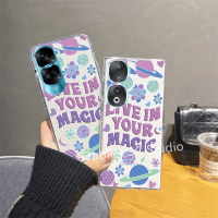 เคสโทรศัพท์ Honor90 Honor 70 90 Lite X8A X9a X8a X7a X9 X8 X7 X6 X5 4G 5G เคส ปลอก ดีไซน์ใหม่ ข้อเสนอที่ร้อนแรง ความคิดสร้างสรรค์ แฟชั่น ดอกไม้ ซิลิโคน กันกระแทก ปกอ่อน Case 2023