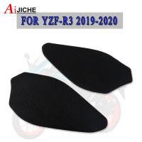 For YAMA YZF-R3 YZF R3 YZFR3 2019 2020 2021 Motorcycle Tank Pad Protector Sticker Decal Gas Knee Grip Tank Traction Pad Side