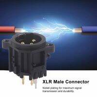 XLR ซ็อกเก็ตตัวผู้ขั้วต่อเครื่องเสียงขั้วต่อเครื่องขยายเสียงสำหรับใช้ในครัวเรือนบริษัท