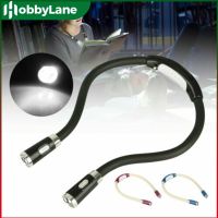 【CW】 Handsfree Led Neck Bendable saving Ultra wide Area Lighting Hanging Reading Flashlight