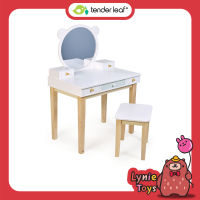 Tender Leaf Toys เฟอร์นิเจอร์เด็ก เฟอร์นิเจอร์ไม้ โต๊ะแต่งตัวคุณหนู Forest Dressing Table