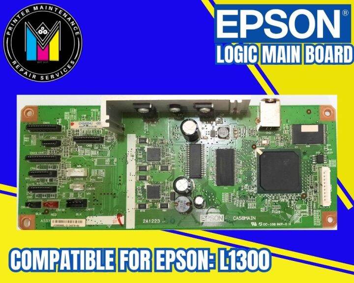 Original Epson Main Board / Logic Board For Epson L1300 Printer | Lazada PH