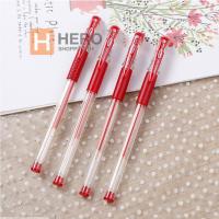 [10 ชิ้น] ปากกาเจล รุ่นยอดนิยม 0.5 มม. สีน้ำเงิน แดง ดำ ปากกา ปากกาคลาสสิก ชำระปลายทางได้ สีน้ำเงิน แดง ดำ ปากกา ? hr99.