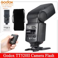 Corinada Godox TT520II อุปกรณ์เสริมไฟถ่ายรูปกับ Built-In 433Mhz สัญญาณไร้สายสำหรับ Canon Nikon Pentax กล้อง DSLR Olympus