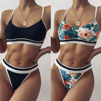 2021Womens Swimwear 2021 Print Sport Push Up Bikinis Sexy Swimsuits Beach Wear Bathing Suit