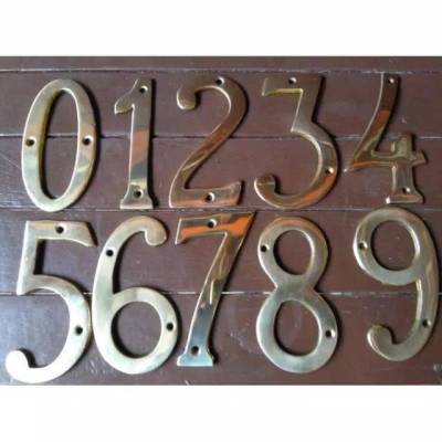 Number Number Number Plate House Office ss ss Number - Collection