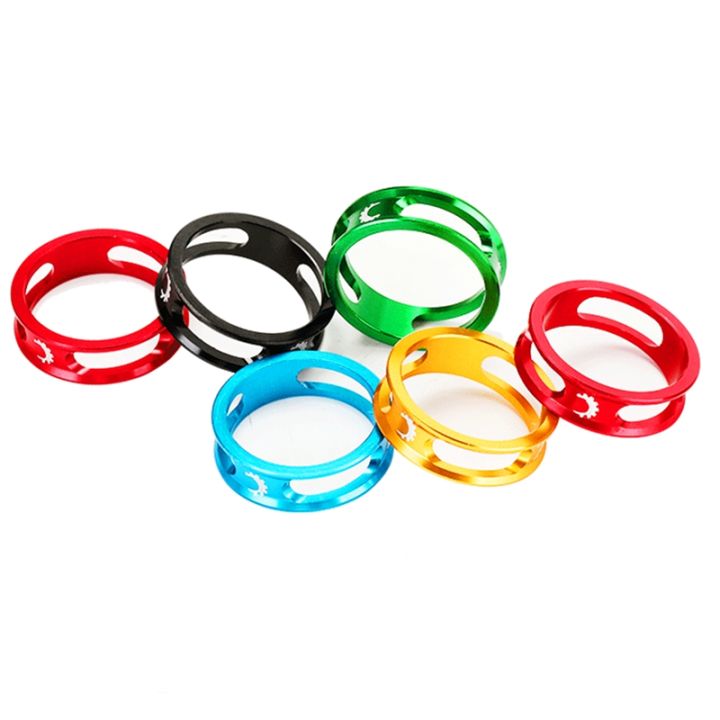 5pcs-bicycle-headset-front-fork-washers-mtb-mountain-road-bike-dead-fly-hollow-lightweight-stem-spacers
