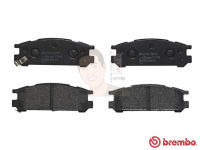 P78 005B ผ้าเบรก R (แท้ BREMBO รุ่น Black) SUBARU อิมเพรสซ่า Impreza GC GF ปี1993-1997