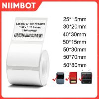 hot！【DT】✎℡✕  Niimbot B21 B203 B3S printing paper thermal label commodity price food stickers bar code three-proof