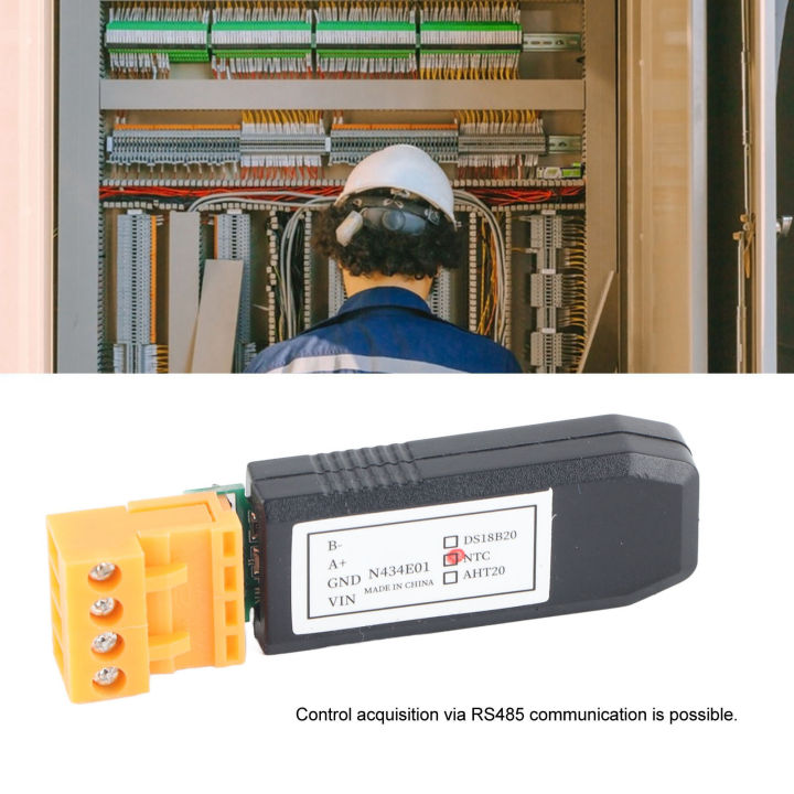 ตัวรวบรวมอุณหภูมิสำหรับระบบควบคุม-plc-เซ็นเซอร์อุณหภูมิสื่อสาร-rs485