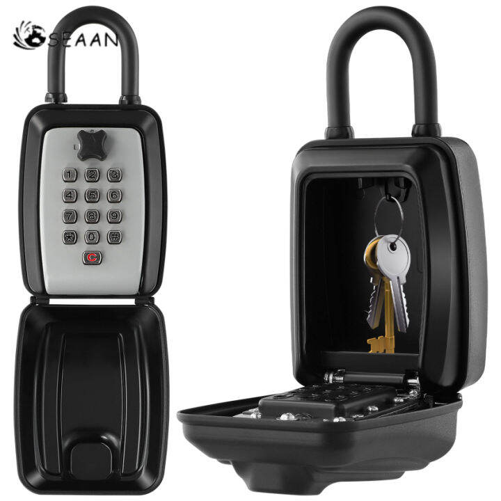 Key Safe Wall Mounted, Key Safe Outdoor Large Key Lock Box With