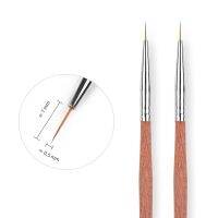 New pattern Nail Art Acrylic Liner brush french 7mm lines stripes grid painting drawing pen 3D diy Stay wire tips Halo dyeing ma