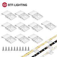 10ชิ้นคลิปมีกาวในตัวพร้อมสกรูสำหรับ WS2812B PCB 10มม. WS2811 WS2815ที่ยึดกลุ่มสายไฟหัวต่อแบบผูกติดกับตัวยึด