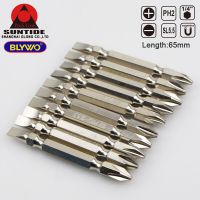 10pcs Double Head Bits Set Length PH2 SL#1 Electric Screwdriver Bit Set 1/4 inch  Screw Driver S2 Hex Shank Strong Magnetic Drills  Drivers