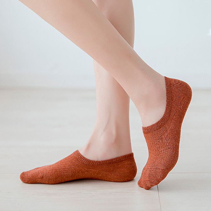 summer-women-invisible-socks-cotton-candy-color-breathable-silicone-non-slip-low-cut-female-socks