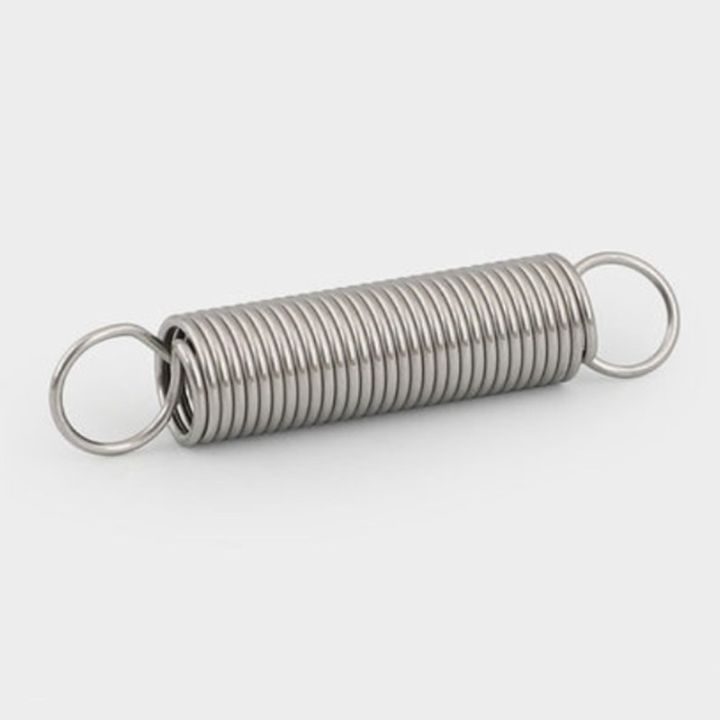 2pcs-wire-diameter-1-2mm-outer-diameter-10mm-stainless-steel-tension-spring-with-a-hook-extension-spring-length-30mm-to-100mm