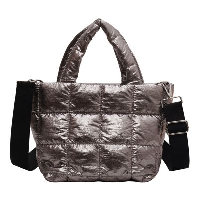 2023 New Urban Simple Portable Cotton Bag Womens Bag Lightweight Large Capacity Shoulder Crossbody Bag Portable Bucket Bag 2023