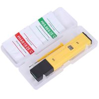 【Pre-order】 ดิจิตอล PH Meter 0.01 PH Tester EC TDS Meter น้ำความเป็นกรดเครื่องมือทดสอบไฮโดรโพนิสระว่ายน้ำปากกาที่มีการออกแบบแสงไฟพิพิธภัณฑ์สัตว์น้ำ