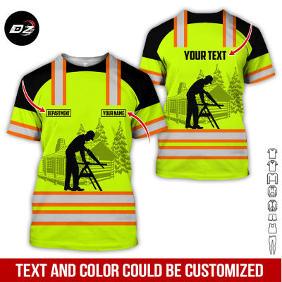 2023 Customized Name And Color Carpenter Uniform All Over Printed Clothes SC191
