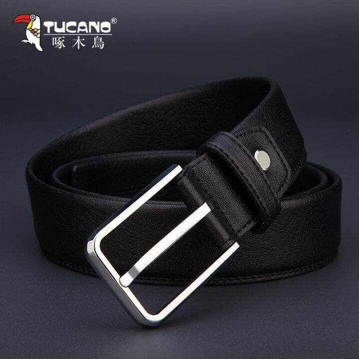 woodpecker-belt-leather-needle-male-buckle-belt-authentic-joker-leisure-han-edition-belt-cowhide-youth-fashion-tide