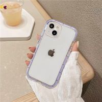 Case iphone ขอบสี เรืองแสง เคสคลุมเลนส์กล้อง ไอโฟน เคสกันกระแทก iphone 13promax 13pro 13 12promax 12pro 12 11promax 11 เคสกันรอยขีดข่วน