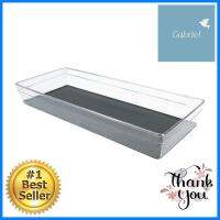 ถาดใส่อุปกรณ์ในครัว 1 ช่อง MICRONWARE 2213 สีใส1-COMPARTMENT KITCHEN UTENSIL TRAY MICRONWARE 2213 CLEAR **ของแท้100%**