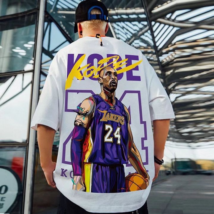 Es Local original brand Kobe t-shirt for men 24 Lakers Shirt men