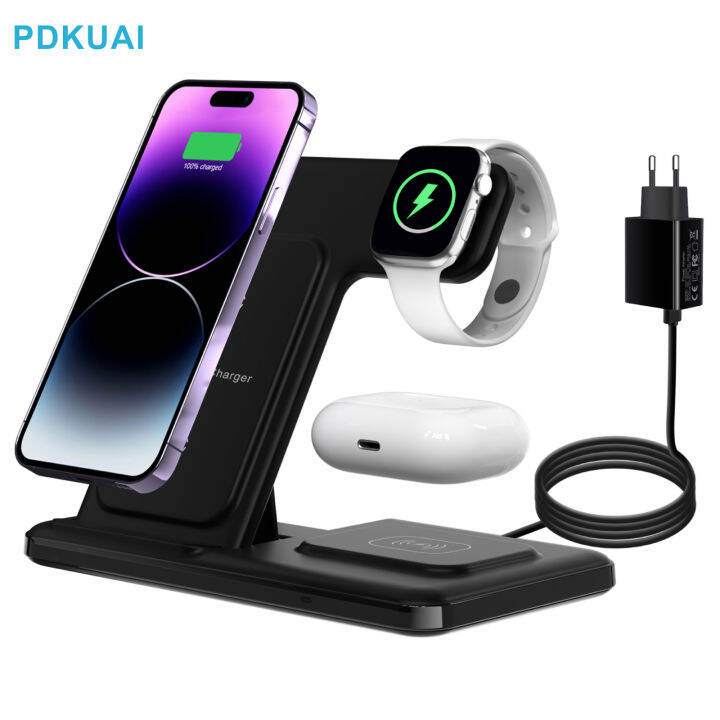 15w-wireless-charger-สำหรับ-x-8-xs-11-12-13-14-pro-7-8-pro-พับได้3-in-1-fast-charging-stand