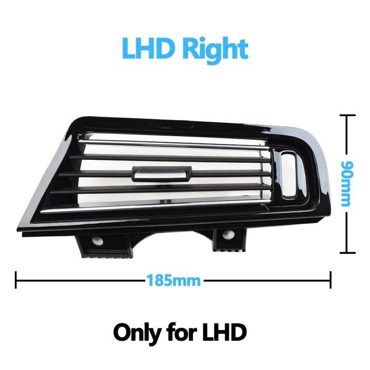 hot-lozklhwklghwh-576-ร้อน-w-lhd-rhd-ด้านหน้าช่องระบายอากาศ-ac-outlet-แผงเปียโนสีดำ-chrome-สำหรับ-bmw-5-series-f10-f11-f18-520i-523i-525i-528i-535i