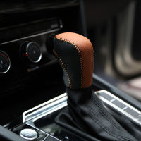 【2023】For Volkswagen VW Polo 6R 6C Tiguan MK2 Golf 6 7 MK6 mk7 Passat B7 B8 Automatic Hand-stitched Leather Gear Shift Knob Cover Case